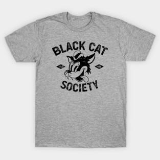 Black Cat Society T-Shirt